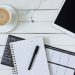 Notes, tablet i kawa